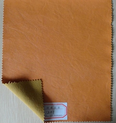 Synthetic Leather Fabric PU Material Genuine Leather Handfeeling for Bag, Notebook