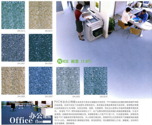 Umweltschutz ISO9001 PVC-Boden-Matten für Haus, Geschäft