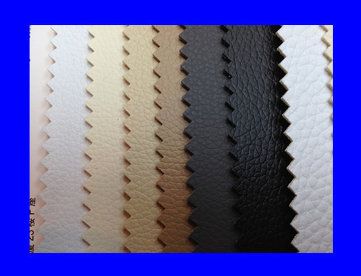 Imprägniern Sie 0.8mm Stärke synthetisches PVC-Lederpolsterungs-Gewebe für Sofa