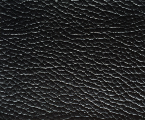 Nicht gesponnen, schwarzes Faux-Polsterungs-Lederimitat-Gewebe-Material für Sofa unterstützend