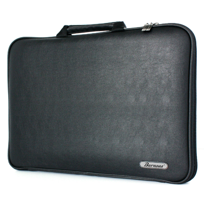 Tablette PC der Samsungs-Galaxie-Anmerkungs-10,1“/tragen Fall-Ärmel-Tasche Faux-Leder-Schwarzes