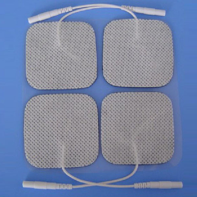 der Stoffzehnmassageauflage 1pair der Sicherheit selbstklebende Auflage der nichtgewebten weichen Elektrode gesetzten für zehnausrüstung