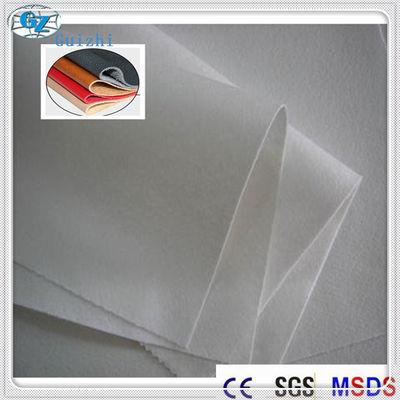 Polyester Nylon-nichtgewebtes Kunstleder-Gewebe-Rohstoff Microfiber