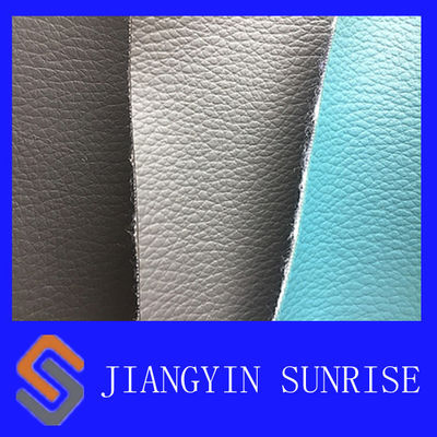 Polyester Custume buntes gestricktes Faux-Leder-Gewebe für Auto-Innenraum
