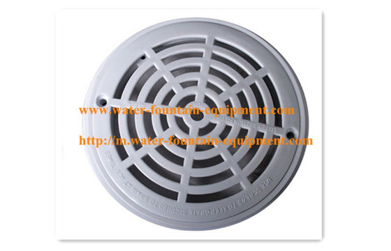 Runde Hauptabfluss-Abdeckung der ABS/PVC Swimmingpool-Zusatz-208mm