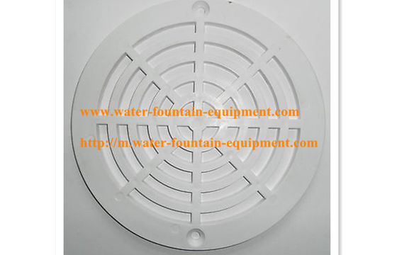 Runde Hauptabfluss-Abdeckung der ABS/PVC Swimmingpool-Zusatz-208mm