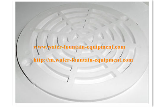 Runde Hauptabfluss-Abdeckung der ABS/PVC Swimmingpool-Zusatz-208mm