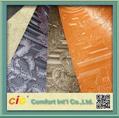 Waterproolf metallisches Kunstleder-Gewebe-Material PVCs für Taschen-Polsterung/Auto Seat