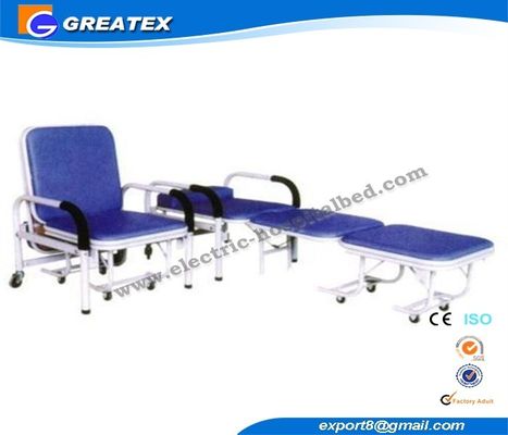 Zwei Funktion faltbarer Accompanier-Krankenhaustransfusions-/-blutextraktionsstuhl