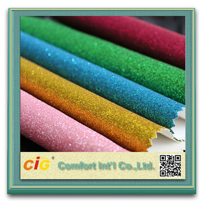 Weiches Funkeln-Tapete PU-Kunstleder-Ausgangswand-Dekorations-Gewebe-materielle multi Farbe