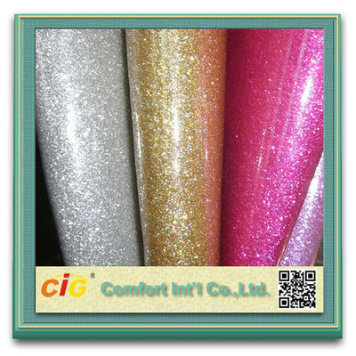 Weiches Funkeln-Tapete PU-Kunstleder-Ausgangswand-Dekorations-Gewebe-materielle multi Farbe