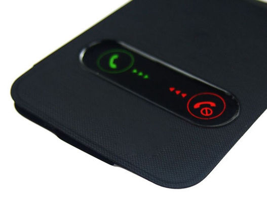 Anti- Kratzer umkleidet intelligenter lederner leichter Schlag der Samsungs-Handy-Galaxie-S5 Batteriedeckel