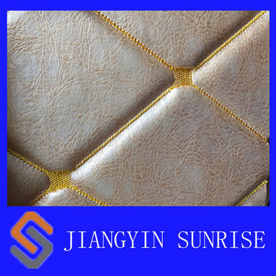 Buntes Faux-Lederpolsterungs-Gewebe durch die Stärke des Yard-0.7mm