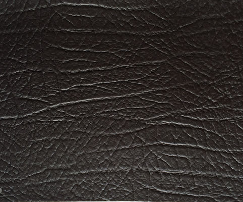 Schwarzes Lichi-Beschaffenheit Faux-Lederpolsterungs-Gewebe-Material für Möbel
