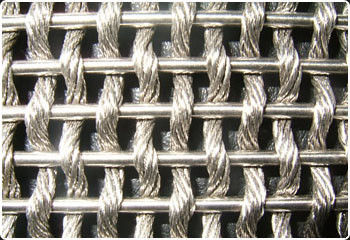 Maschen-Bajonett-dekorative Kabel-Filetarbeits-Büro-Metallmasche des Drahtseil-316L